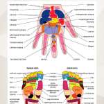 Коврик массажный акупунктурный + валик PS-835